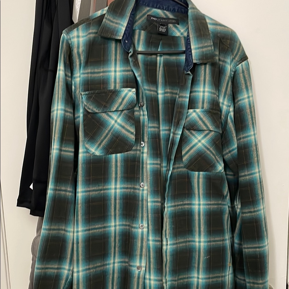 Men's Green Plaid Jacket